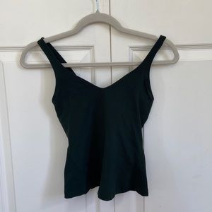 Lululemon Align Waist-Length Tank Top (Dark Green)